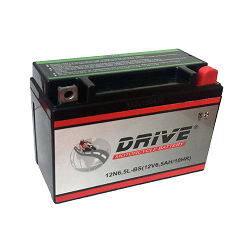 Drive – 12N6.5L-BS 12v 6.5Ah Motosiklet Akü