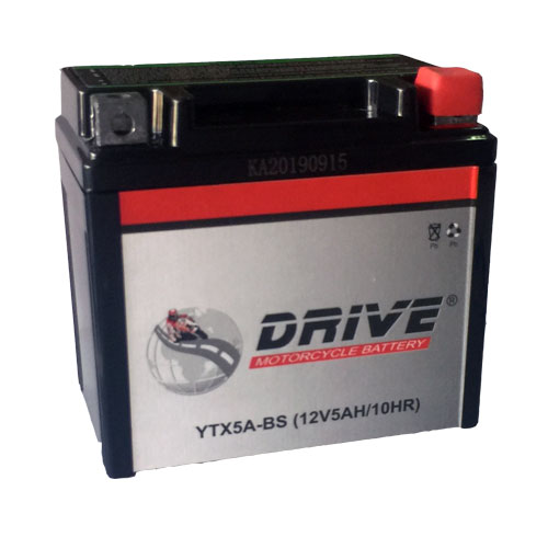 Drive YTX5A-BS 12v 5Ah Motosiklet Akü