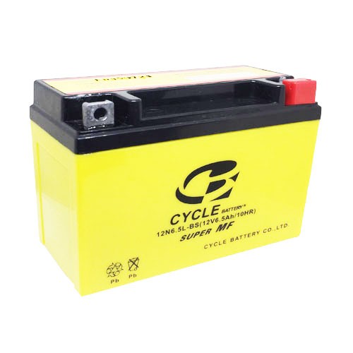 Cycle 12N6.5L-BS 12v 6.5Ah Motosiklet Akü