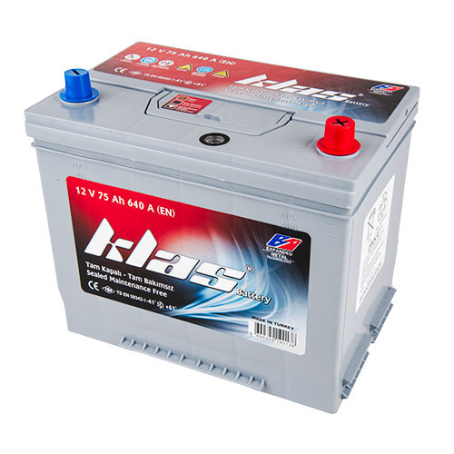 Klas Akü 12v 75Ah 640A