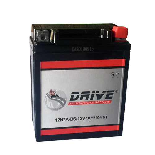 Drive -12N7A-BS 12v 7Ah Motosiklet Akü